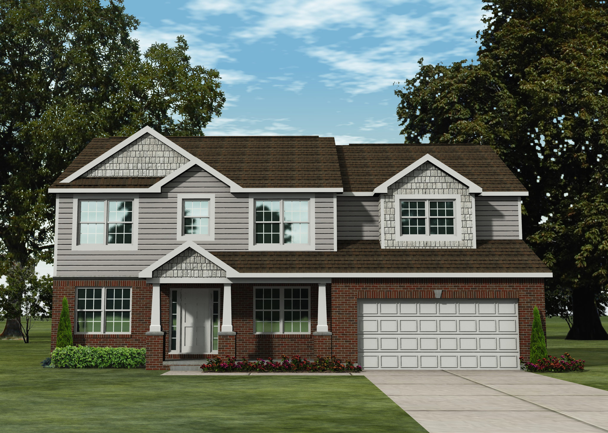 Forest New Home Models Michigan Lombardo