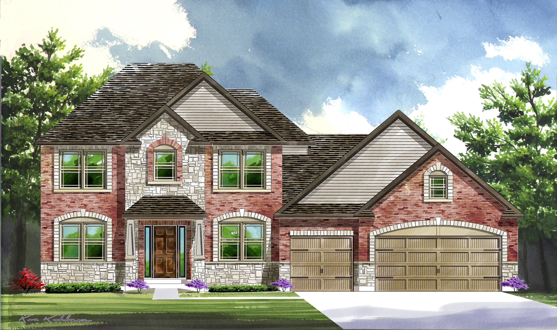 The Streets of Caledonia New Home Communities in O'Fallon, MO