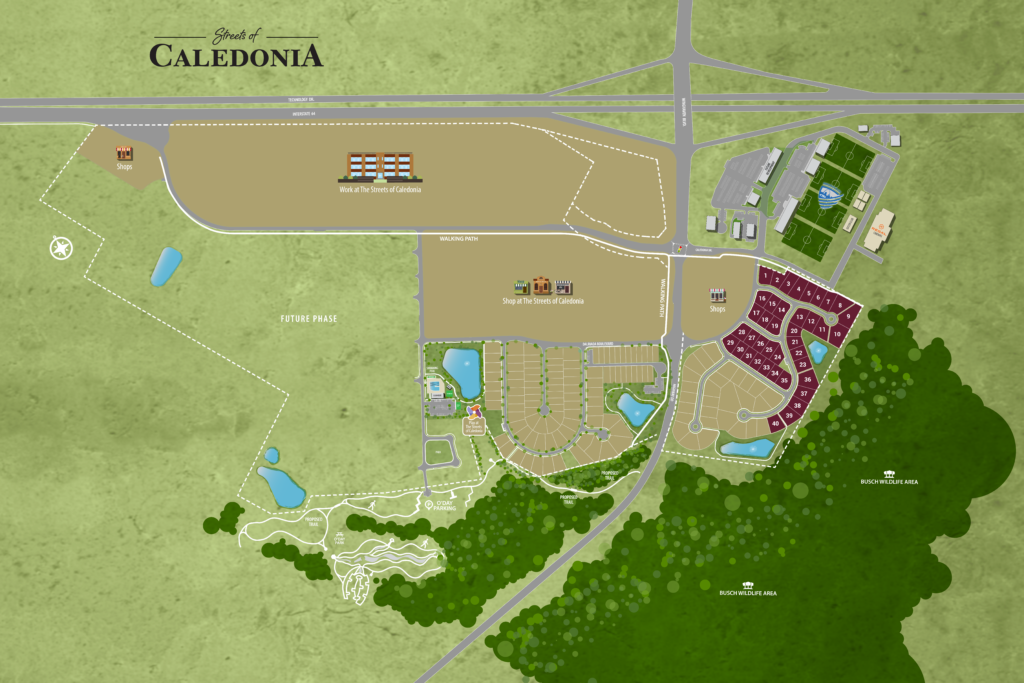 The Streets of Caledonia New Home Communities in O'Fallon, MO