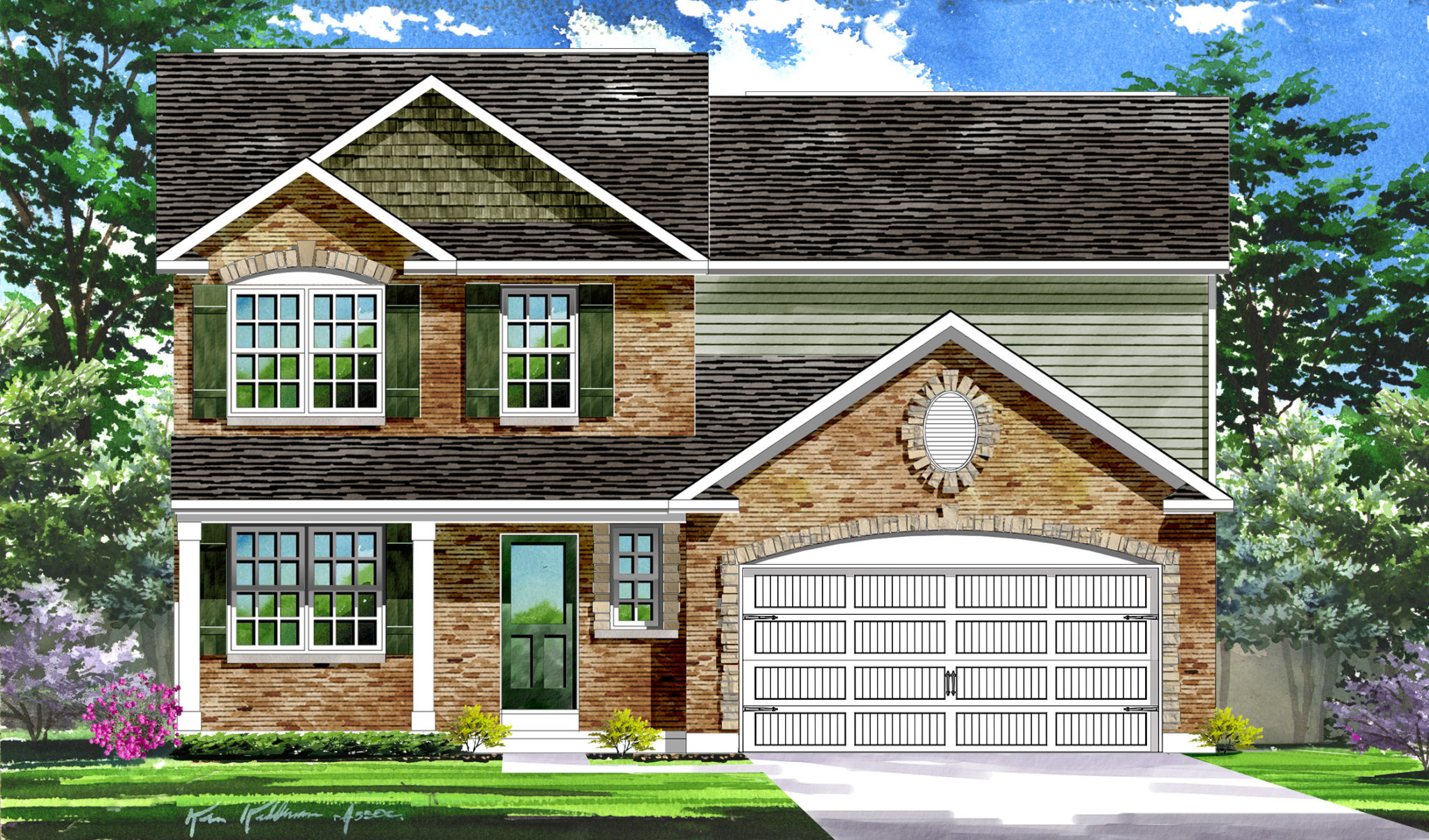 Faulkner New Home Models Missouri Lombardo