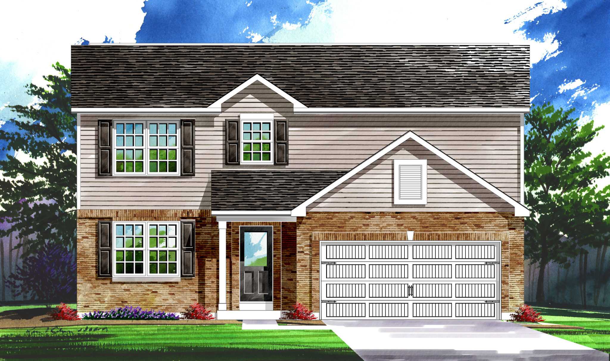 Porter New Home Models Missouri Lombardo