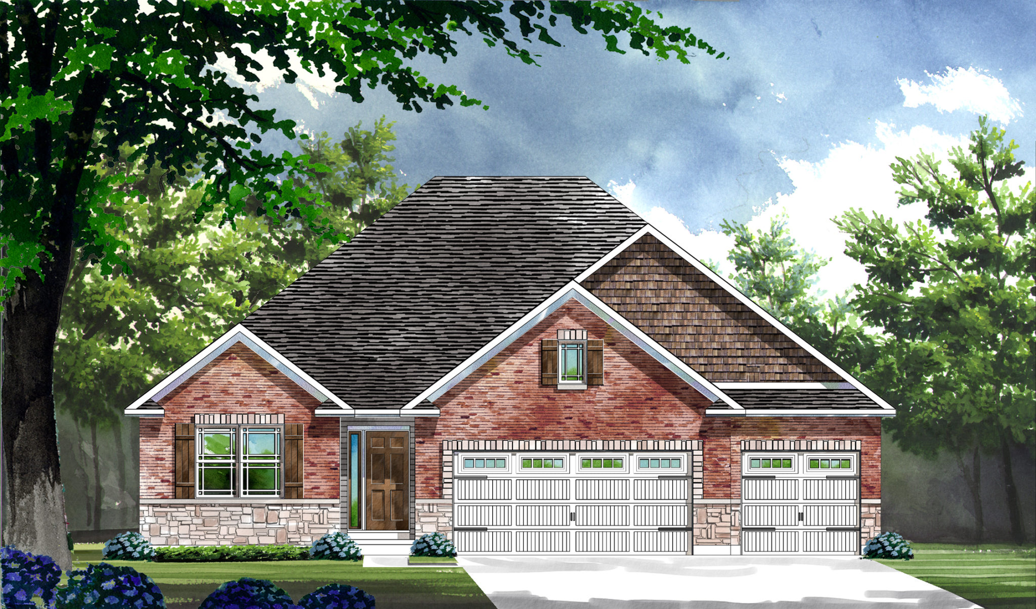 Inverness New Home Communities in Dardenne Prairie, MO Lombardo
