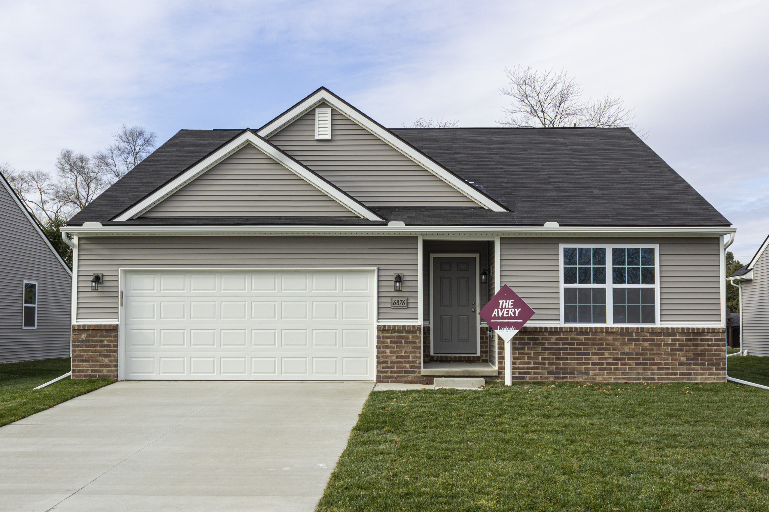 Avery New Home Models Michigan Lombardo