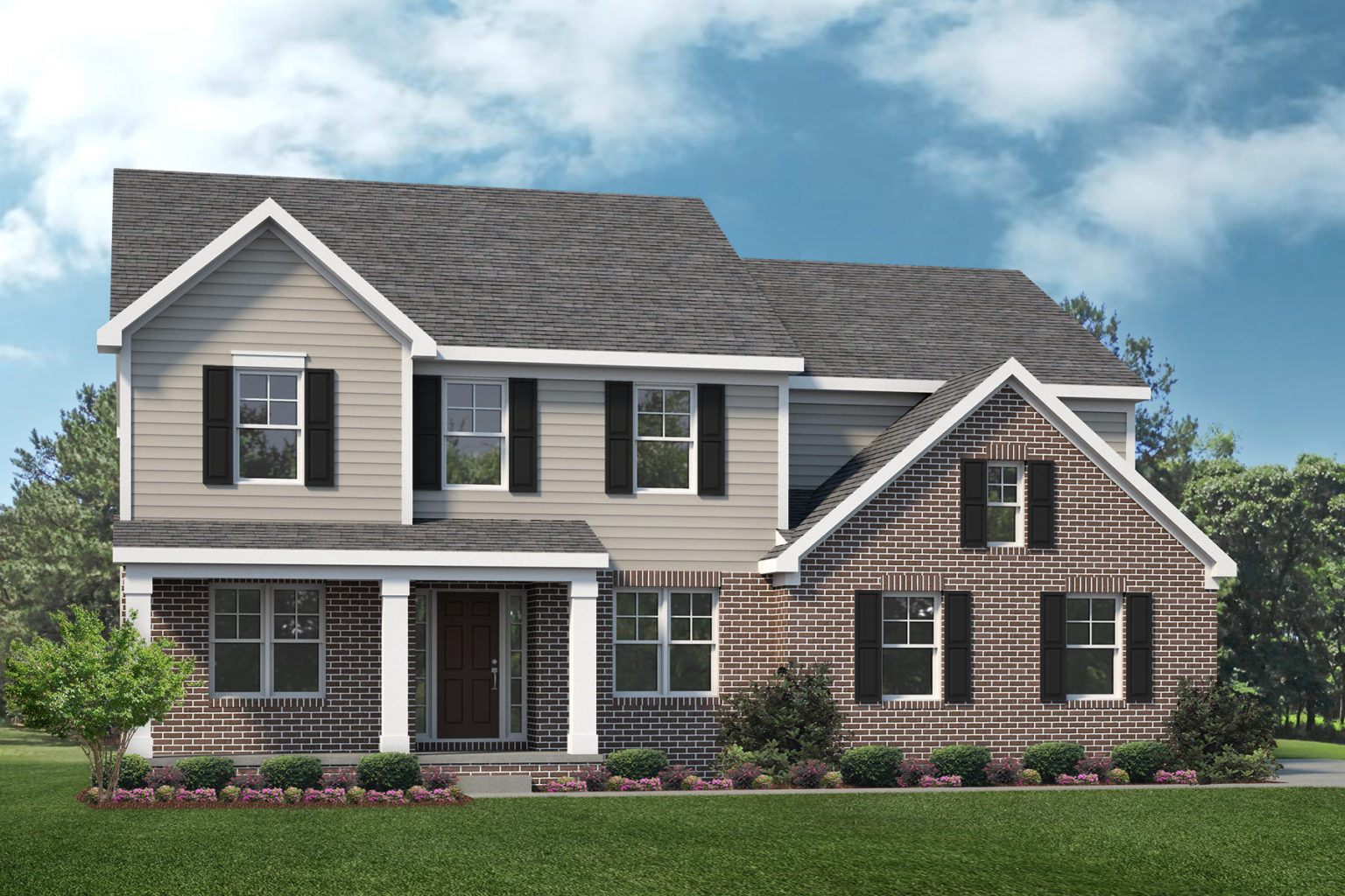 MI Barclay Side Entry Lombardo Homes