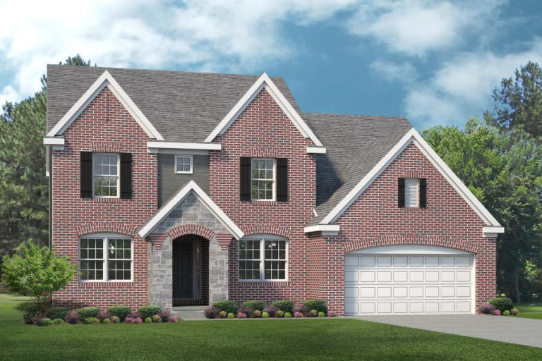 McKinley Front Entry New Home Models Michigan Lombardo