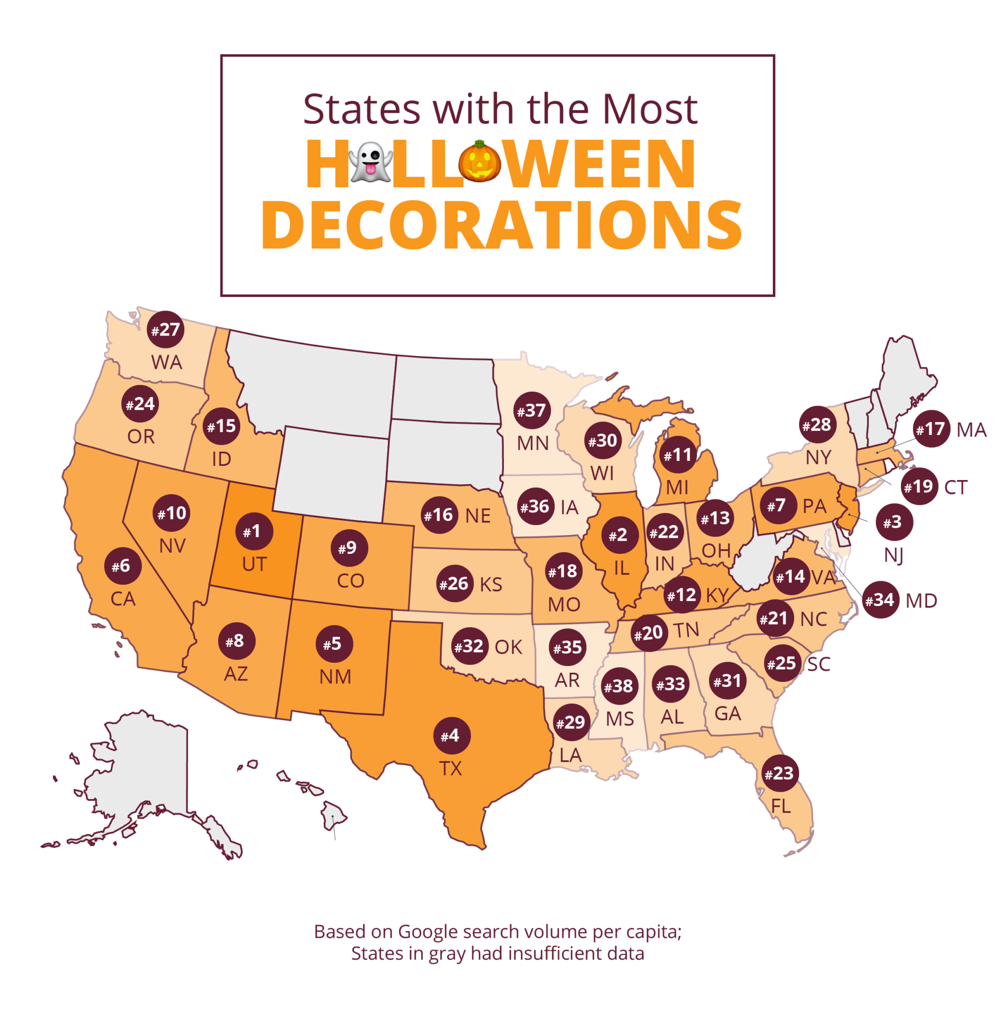 Which State Decorates the Most for Halloween? Lombardo Homes