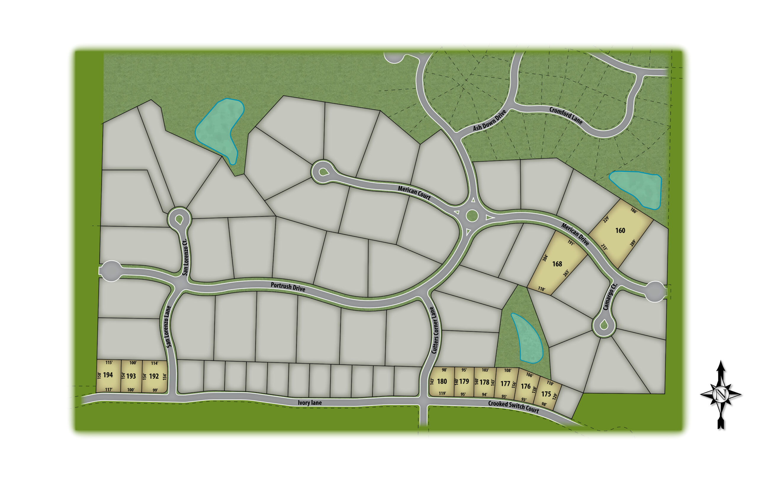 Old Hawthorne Estates New Home Communities in Columbia, MO Lombardo