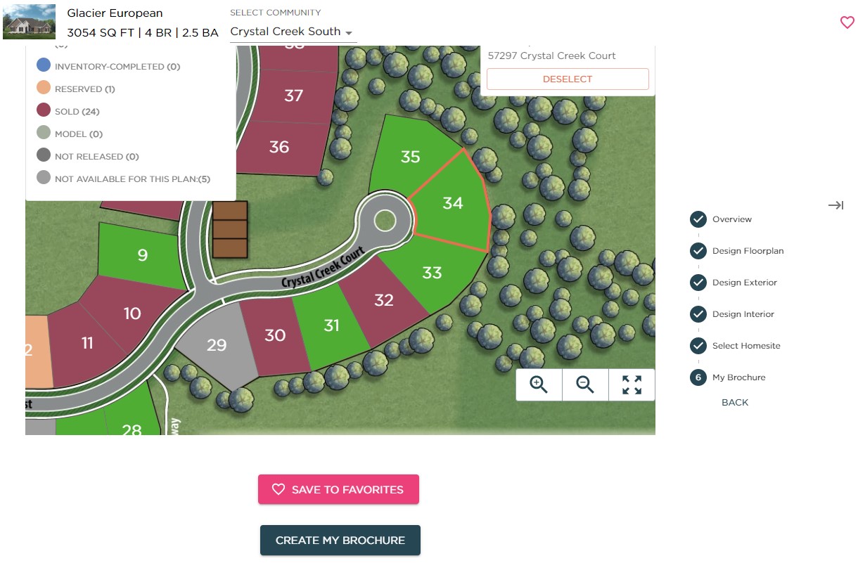 Interactive home design - brochure