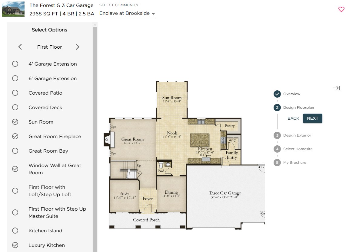 Interactive home design - interior