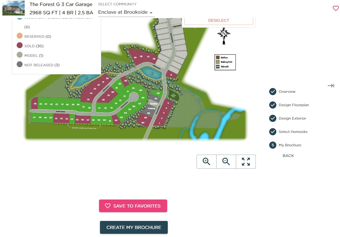 Interactive home design - brochure