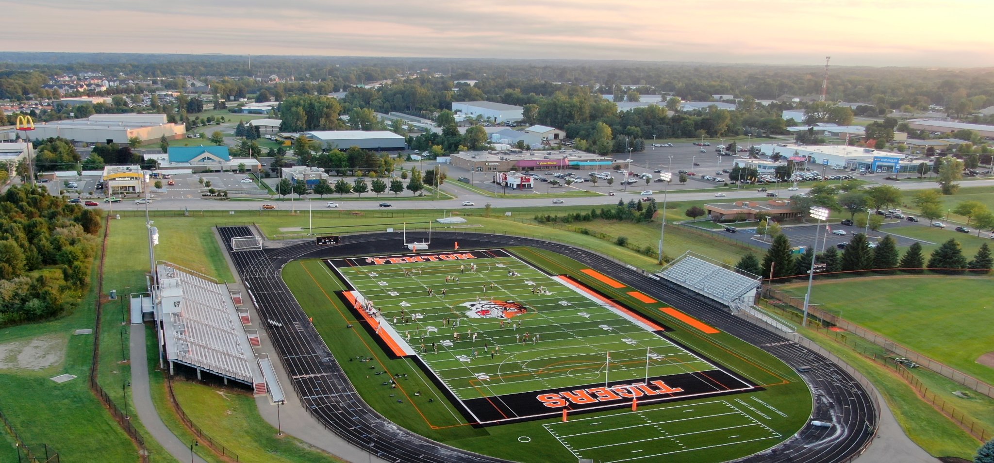 Fenton High School Football Field - Image from Fenton Area Public Schools