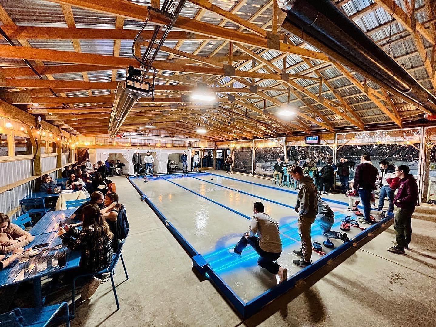 Curling at The Barn- Image from The Barn