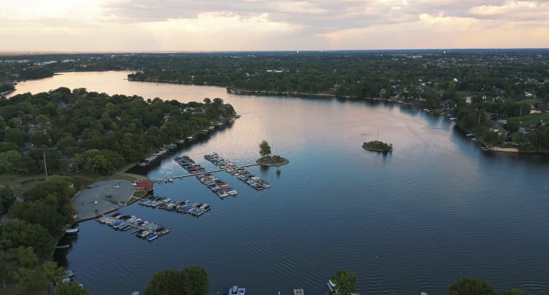 boat docks in lake st louis