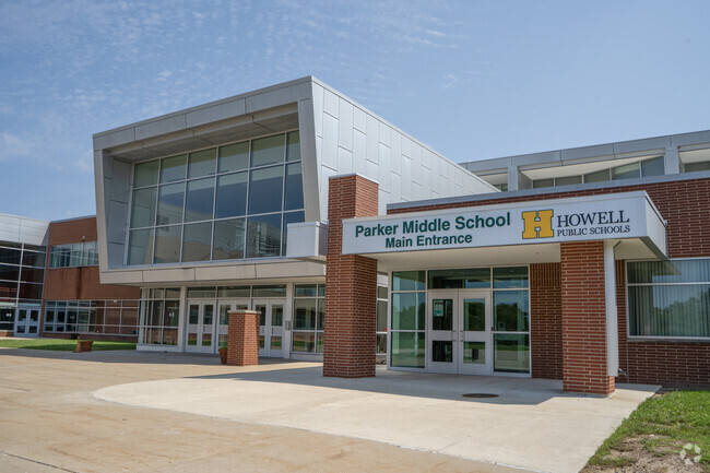 parker middle school entrance